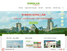 Tablet Screenshot of donglam.com.vn